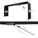 WDDEYYDS Overhead 360 Photo Booth Automatic Spinning Platform Spinner Selfie Video Booth With LED Light camera Rotating Machine For 10 people Events Partys Wedding - Image 9