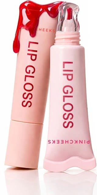 Image of 4 PCS Korean Jelly Lip Gloss Set (12ml Each) | Hydrating Juicy Lip Gloss for Girls & Women | High-Shine Glossy Finish, Non-Sticky, Long-Lasting Lip Makeup