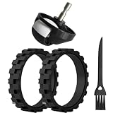 ToSSme Tires for iRobot roomba Wheels Series 500, 600, 700, 800, 900 e5 e6 i7 Anti-Slip, Great...