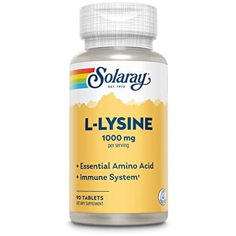 SOLARAY L Lysine Immune Support Cover