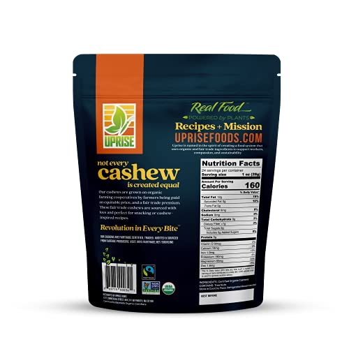 Fair Trade Organic Raw Whole Cashews (1.5 lb) - Thumbnail 2