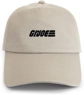CafePress G.I. Joe Logo Black Adjustable Baseball Cap