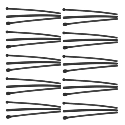 Happyyami 15 Pairs Anti-slip Glasses Temples Soft Silicone Eyeglass Leg Covers for Thin Frames Stop Glasses from Sliding Comfortable for Outdoor Sports Study