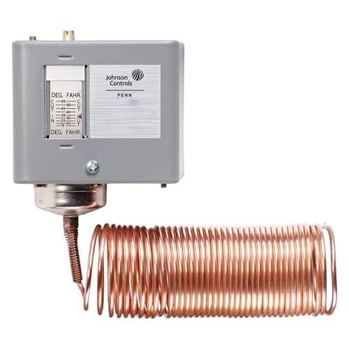 Thermostat mécanique industriel Johnson Controls A72AE-1C haute tension