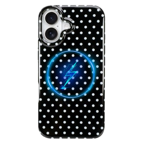 SOKAD Magnetic for iPhone 17 Case Cute Fashion, Black Dots