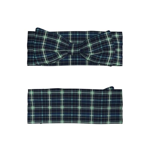 Green Black Retro Plaid Print Baby Girl Bows Headbands Baby Girls Newborn Headbands Infant Toddlers 0-6 Months2