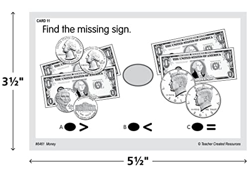 Teacher Created Resources Power Pen Learning Cards: Money (6461) #TOP6