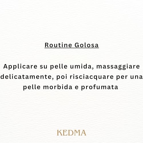 Kedma - Scrub Al Sale Alla Vaniglia Esfoliante E Nutriente - Per Tutti I Tipi Di Pelle - Morbidezza E Cura Intensa - 350 G - 8