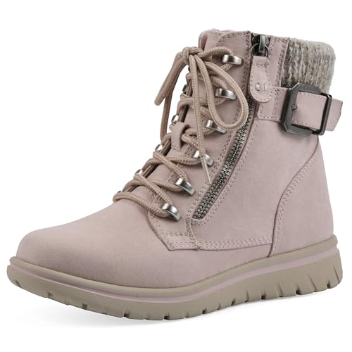 CLIFFS BY WHITE MOUNTAIN Women's Hearten Cushioned City Hiker Ankle Bootie