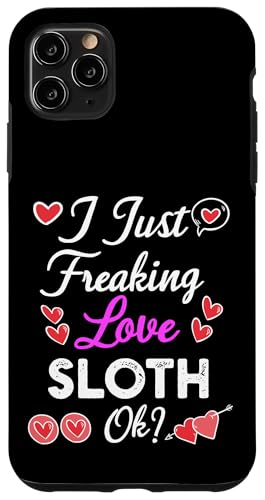 I Just Freaking Love �i�}�P���m �X�}�z�P�[�X iPhone 11 Pro Max �p