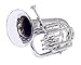 Euphonium Bb 4 Valve for Students, Beginners with Free Hard Case and Mouthpiece, Bb Pitch Euphonium Brass Made Musical Instrument NIckel Silver by Fusion Musicals