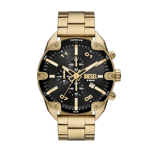 Spiked Gold Watch DZ4678