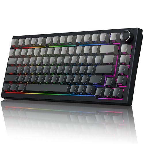 Gurjot Wireless Mechanical Keyboard, 75% Hot Swappable...