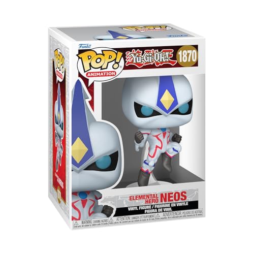 Image of Funko Pop Animation: Yu-Gi-Oh- E-Hero Neos - Collectable Vinyl Figure - Gift Idea - Official Merchandise - Toys for Kids & Adults - Anime Fans - Model Figure for Collectors and Display