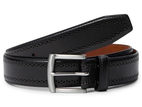 Johnston & Murphy Men's Perfed Edge Belt