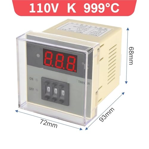 Contrôleur de température contre la surchauffe machine 220V type E 399 °C