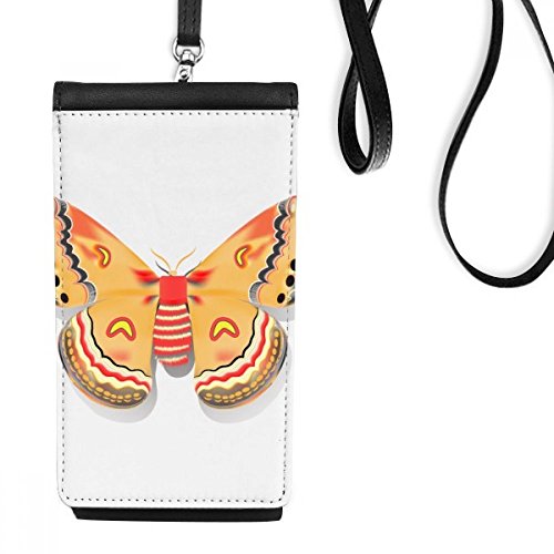 Hanging sac téléphone noir et orange : évitez les chutes de smartphone de vos poches
