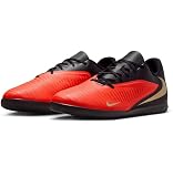 NIKE Herren Fußballschuh Phantom 6 Low Club IC, Bright Crimson/Black-Bright Cr, 42