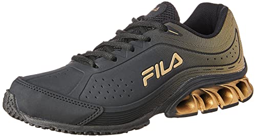 Fila Python Tênis, Meninos e Meninas, Preto/Dourado, 30