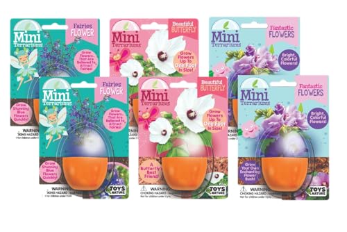 Toys By Nature Mini Terrarium Flowering Kit with Seeds