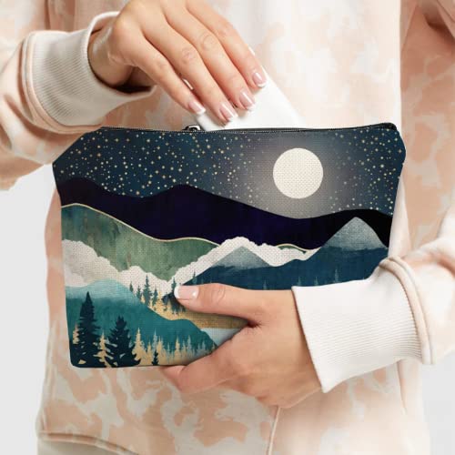 Forest Makeup Bag Travel Portable Cosmetic Pouch Waterproof Toiletry Organizer Storage Bag Zipper Pouch For Women3