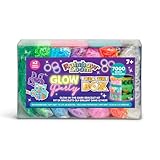 Rainbow Loom® トレジャーボックス 暗闇で光るエディション - 7000個のグローラバーバンド、2つのハッピールーム、そして美しいラバーバンドブレスレットを作るために必要なものすべて!キッズクラフトアクティビティ、対象年齢7歳以上。