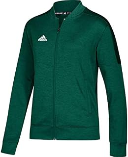 adidas Team Issue Bomber Jacket - Women's Multi-Sport M Dark Green Melange