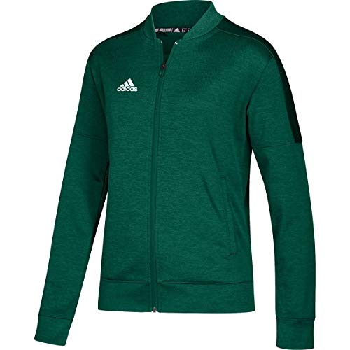 adidas Team Issue Bomber Jacket - Women's Multi-Sport M Dark Green Melange
