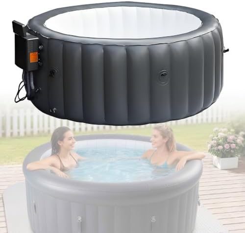 Inflatable Hot Tub for 4-6 People, with 160 Bubble Jets. L
