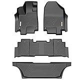 YITAMOTOR Floor Mats Compatible with Honda Odyssey, Custom Fit Floor Liners for 2018-2022 Honda Odyssey, 1st, 2nd & 3rd Row All Weather Protection