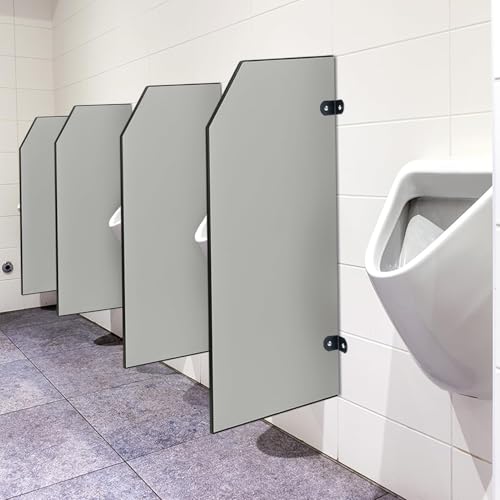 Inodoro para baños públicos equipado con paneles divisorios 6
