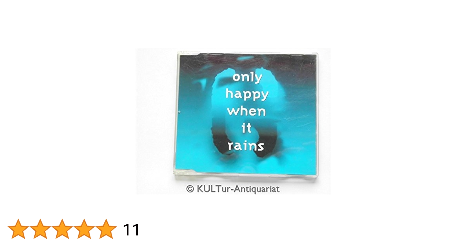 GARBAGE Only Happy When It Rains 7㌅　UK版 garbage-only-happy-when-it-