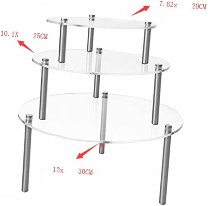 Cupcake Stand Acrylic Cake Rack Wedding Detachable Display Stand Birthday Cake Holder