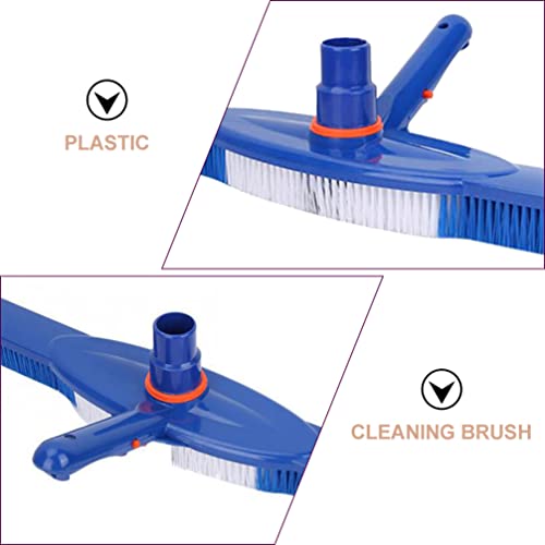 LIOOBO Escova de cabeça para piscina 50 cm para azulejos de parede escova de limpeza de piso para li