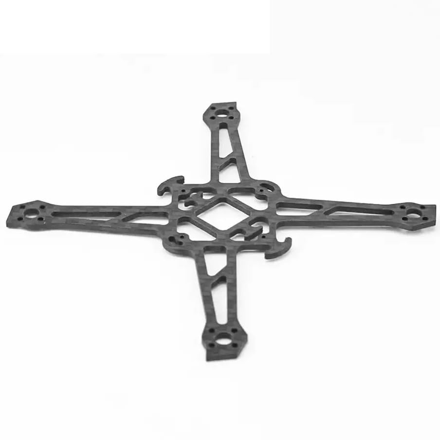 Châssis carbone 3 pouces anti-vibration plaque inférieure moteur TH12025 TH1609