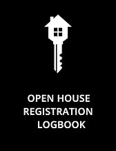 Open House Registration Logbook: Realtor Guest Sign In and Tracker