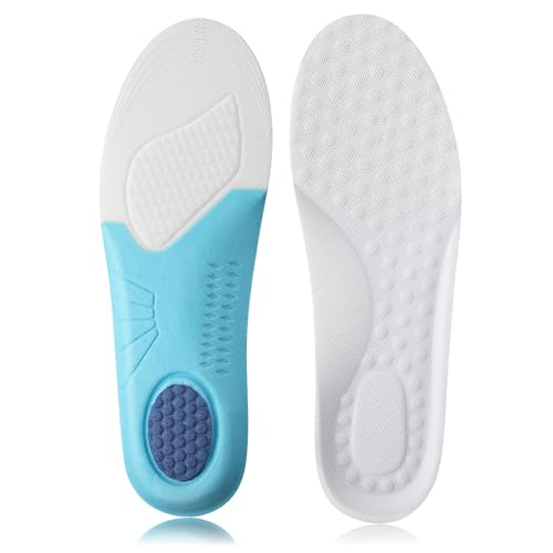 Ptwola 1 Pairs Kids Shoe Insoles Memory Foam Athletic Insoles Arch Support Sole...