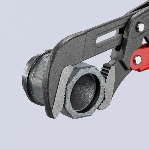 Knipex Giratubi Con Ganasce Ad "S" Con Regolazione Rapida Verniciata A Polvere Grigio, Rivestiti In Resina Sintetica 420 Mm 83 61 015 - 4