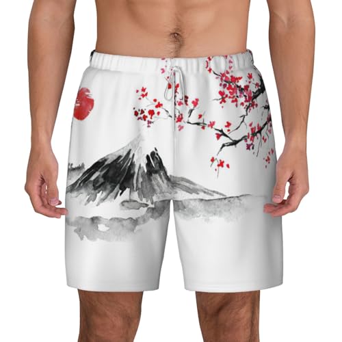 Short de bain japonais respirant pour homme idéal été plage et surf