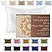Beauty of Orient - 100% Pure Mulberry Silk Pillowcase for Hair and Skin, 19 Momme Both Sides, Hidden Zipper, Natural Hypoallergenic Silk Pillow Case, (1pc Standard - 20" x 26", Natural Undyed White)