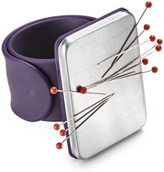 Prym 610282-1 Arm Pin Cushion Magnetic Dark Violet x 1, Purple, One Size (Pack of 1)