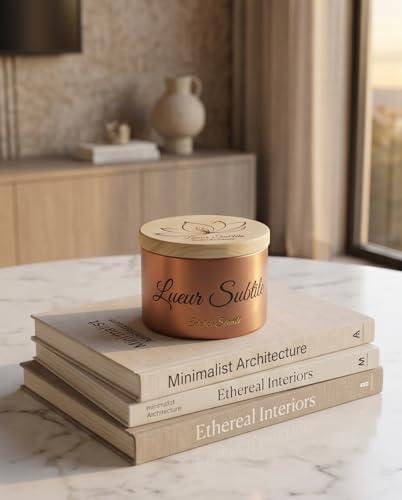 Cadeau élégant unique : bougie parfumée Éclat de Sérénité de Grasse
