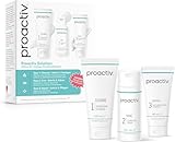 Proactiv Solution 60 Day Facial Cleansing 3-Step Routine, 1 x Cleanser 120 ml, 1 x Facial Toner 120 ml, 1 x Hydrator 60 ml (Pack of 1)
