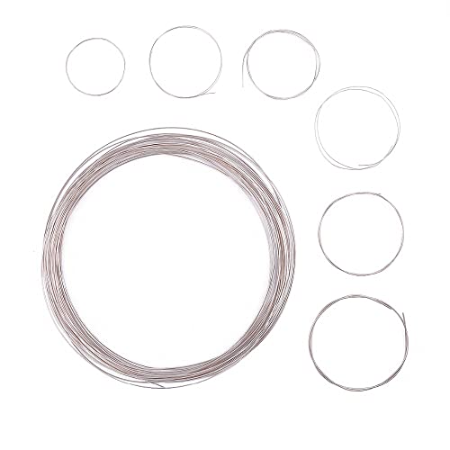 Sterling Silver Wire For Diy Bracelet Necklace Jewelry Jewelry Craft Accessories Colorfast Beading Wire Cord String 23 Gauge #TOP14