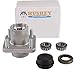 2X Club Car DS Golf Cart Front Wheel Hub Kit Bearings Seals for 1982-2002 Models