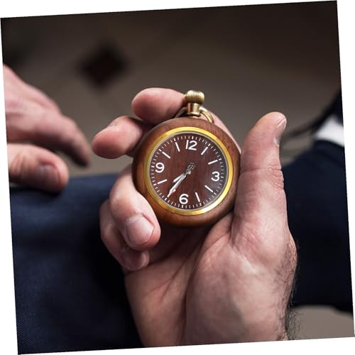 Reloj de bolsillo de aleación antiguo Uonlytech estilo vintage preciso y elegante 6