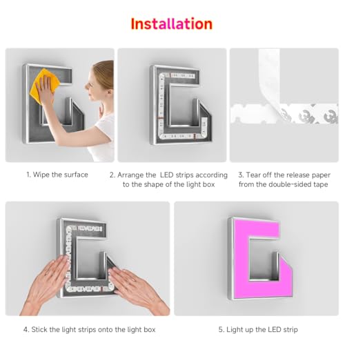 Tira LED RGBW flexible en forma de S 9.8 pies 24V Blanco cálido 3000K miniatura 3