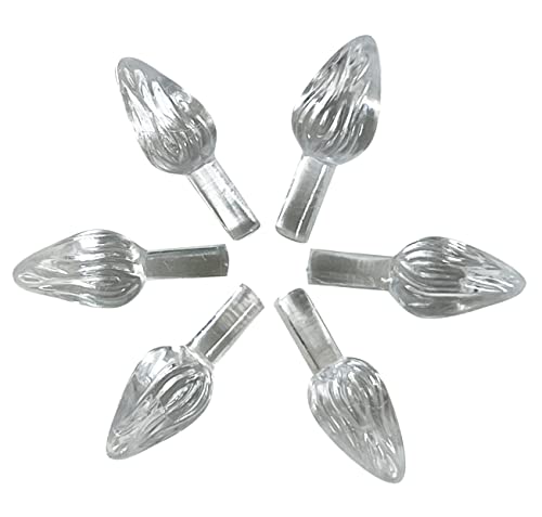 National Artcraft® Medium Twist-Style Ceramic Christmas Tree Lights - Crystal Clear (144) #TOP3