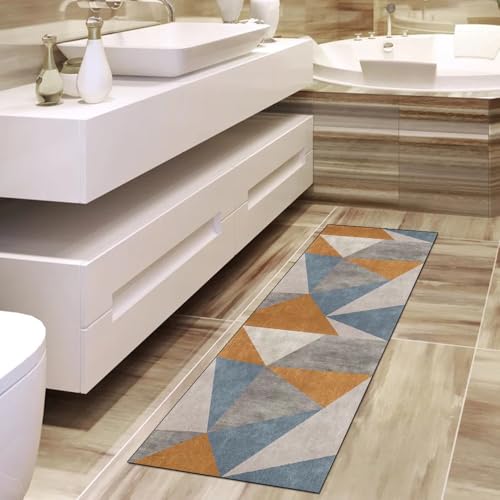 Alfombra lavable para pasillo o cocina antideslizante hogar 4