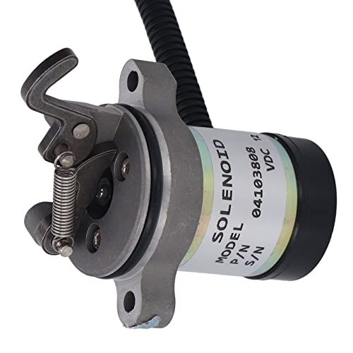 Jeanoko Válvula solenoide Flameout, válvula solenoide de desligamento de combustível durável CC de s